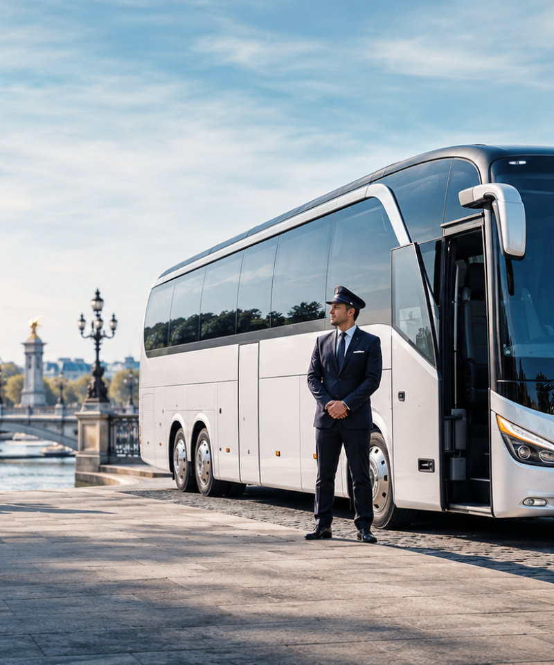 Location d’autocar avec chauffeur à Paris